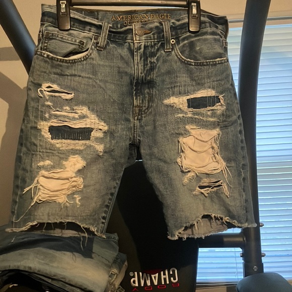 🦅AE Jean Shorts - Picture 1 of 2